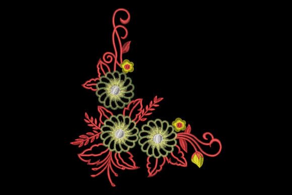 Elegant Floral Swirl for Personalized Gifts