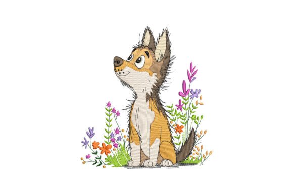 Floral Dog: A Charming Addition to Your Craft Fair