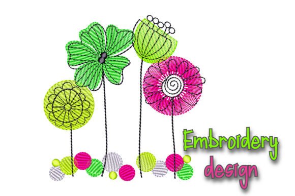 Flower Embroidery Design: A Vibrant Addition