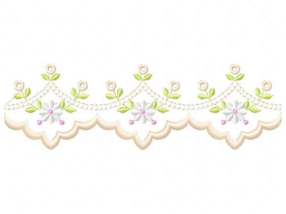 Intricate Floral Border Set: A Versatile Design for Business