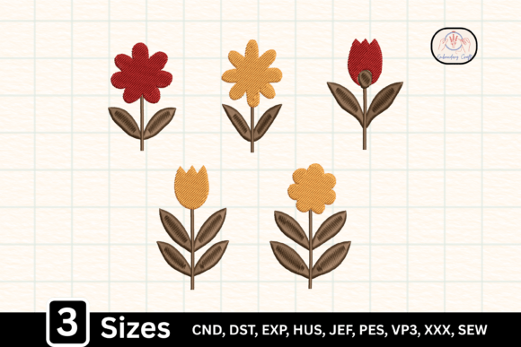 Minimalist Flower: A Perfect Sweatshirt Embellishment